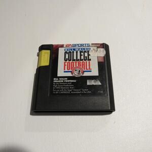 Bill Walsh College Football (Sega Genesis,‎ 1993) EA Sports 4